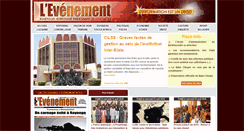 Desktop Screenshot of evenement-bf.net